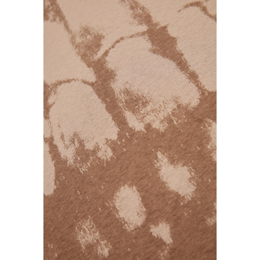 alexander mcqueen T-shirt met print Beige Heren