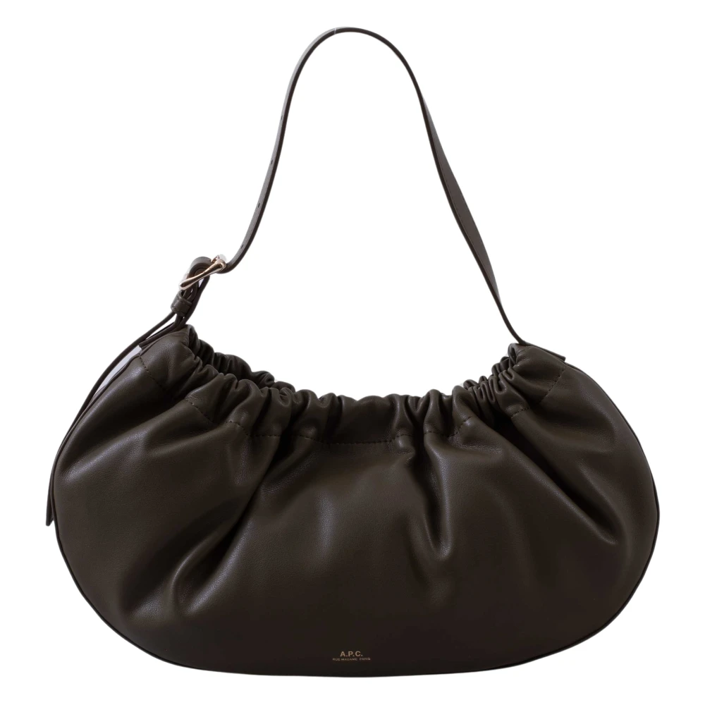 A.p.c. Brun Ninon Hoop Bag
