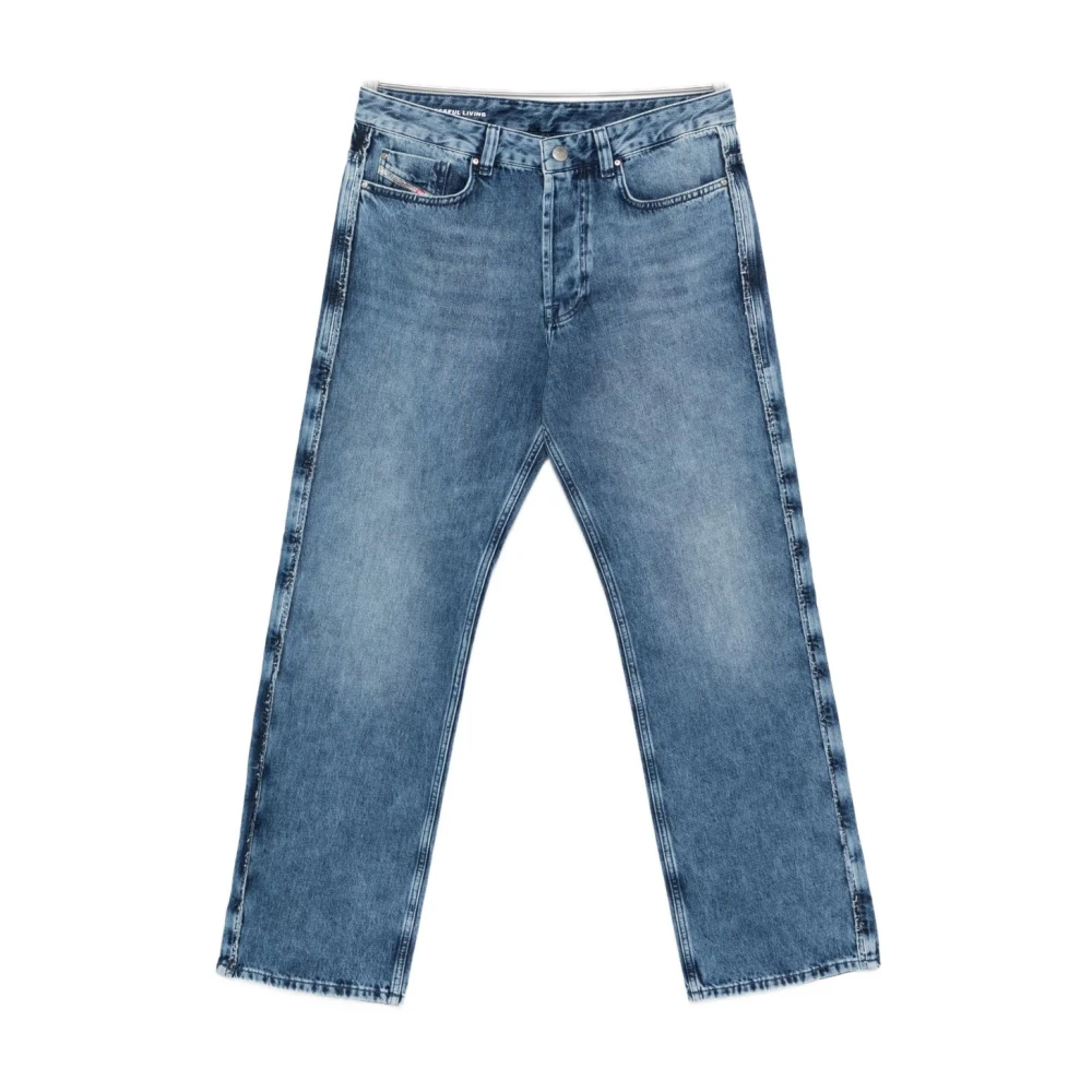 Diesel Herr Blå Jeans W36, Denim, Raka Jeans