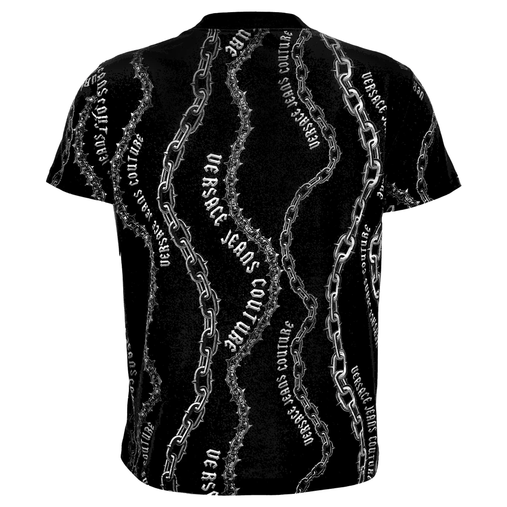 Versace Jeans Couture T-shirts en Polos Black Dames