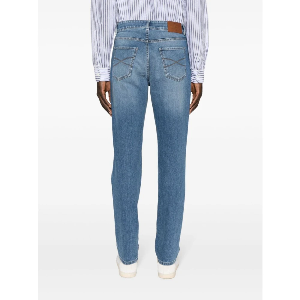 BRUNELLO CUCINELLI Stijlvolle Jeans Blue Heren
