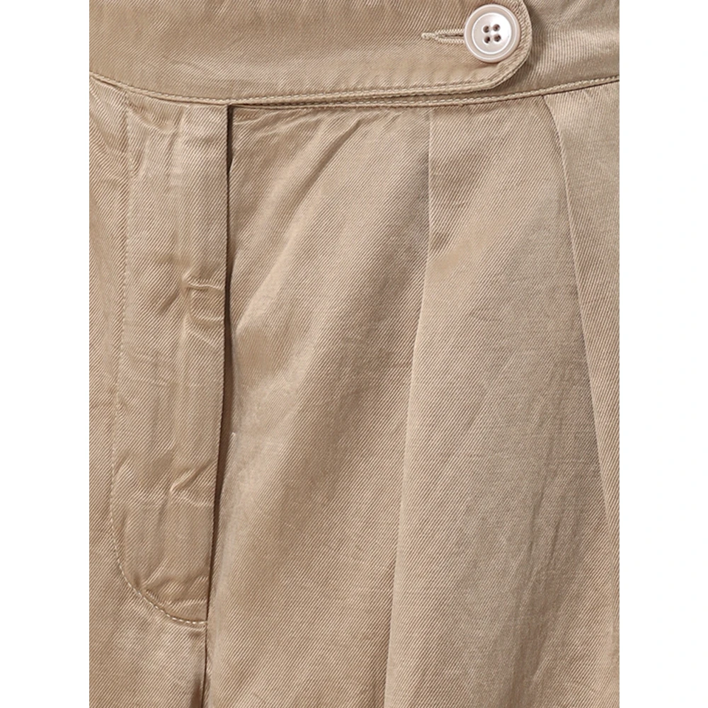 Dries Van Noten Dameskleding Broek Beige Aw23 Beige Dames