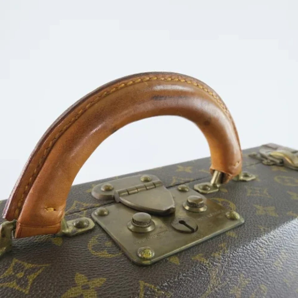 Louis Vuitton Vintage Pre-owned Canvas briefcases Brown Dames
