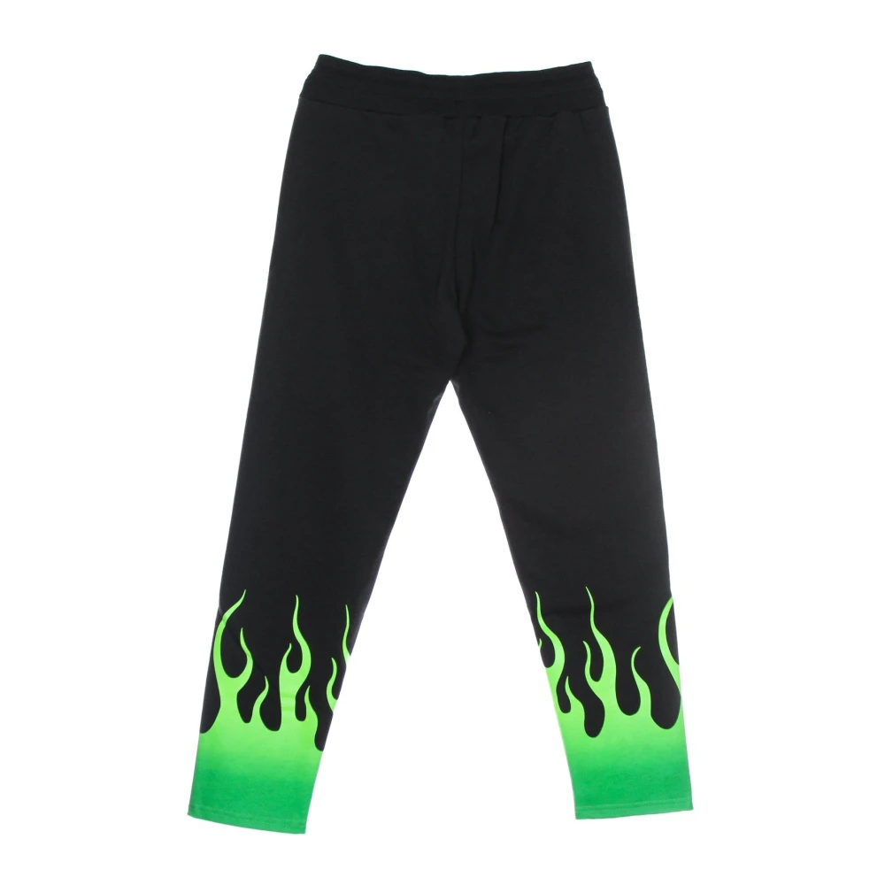 Vision OF Super Groene Shaded Flames Lichtgewicht Trainingsbroek Black Heren