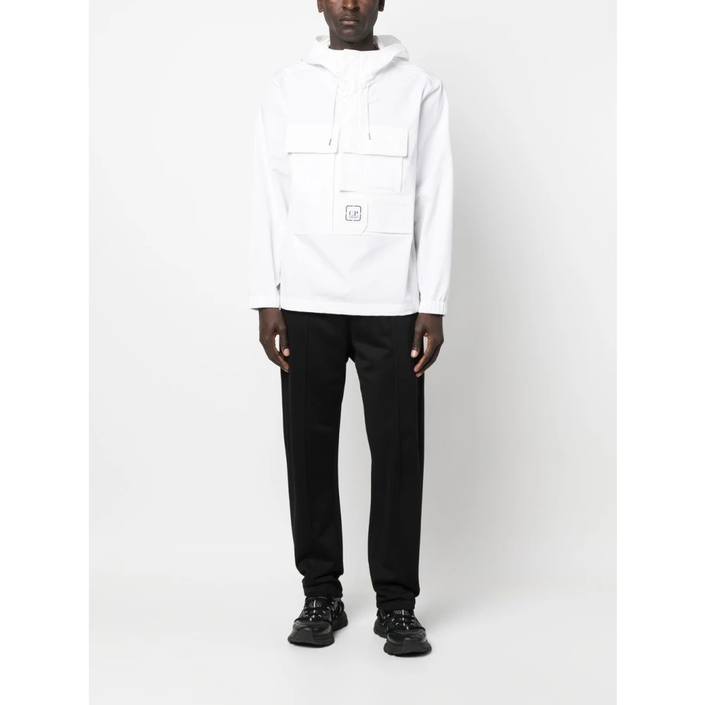 C.P. Company Metropolis Hyst Overshirt White Heren