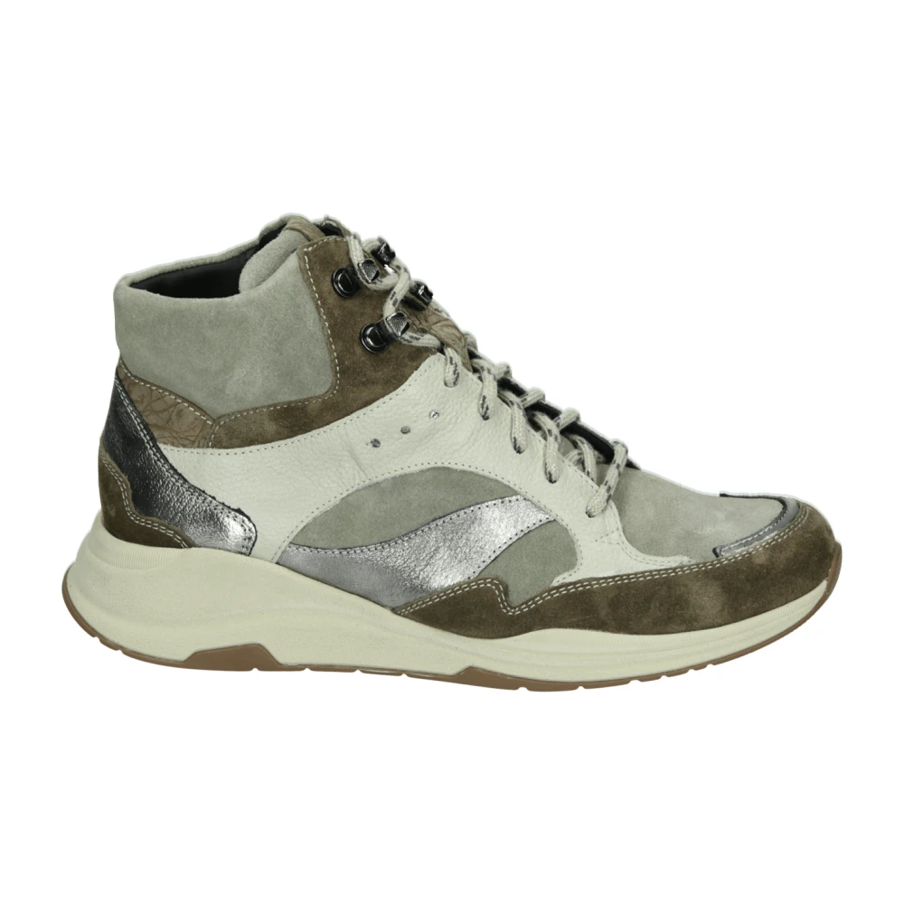 Durea Sportieve Sneakers met Uitneembaar Voetbed Dames Schoenen Veelkleurig Multicolor