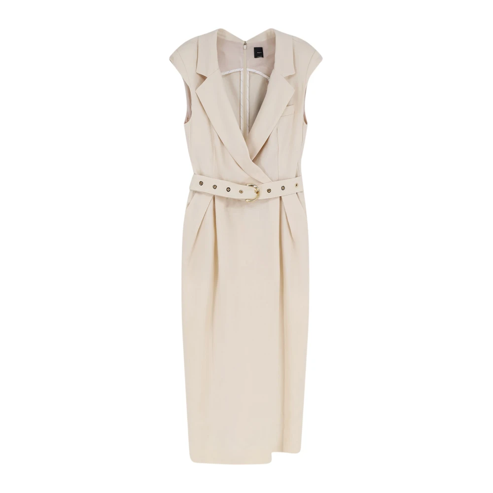 Pinko Midi Dresses, Female, S, Dresses White