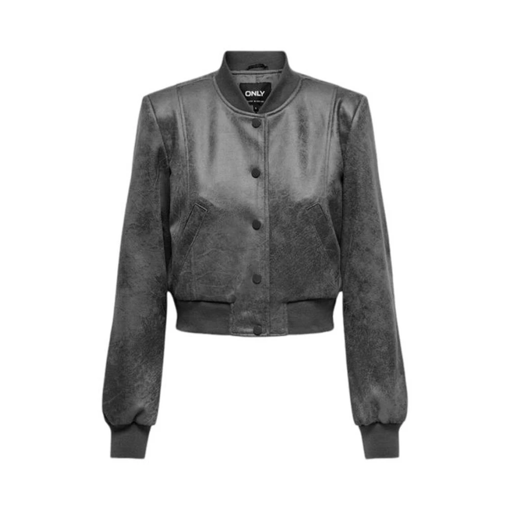 Only Faux leren jassen en jassen collectie Gray Dames