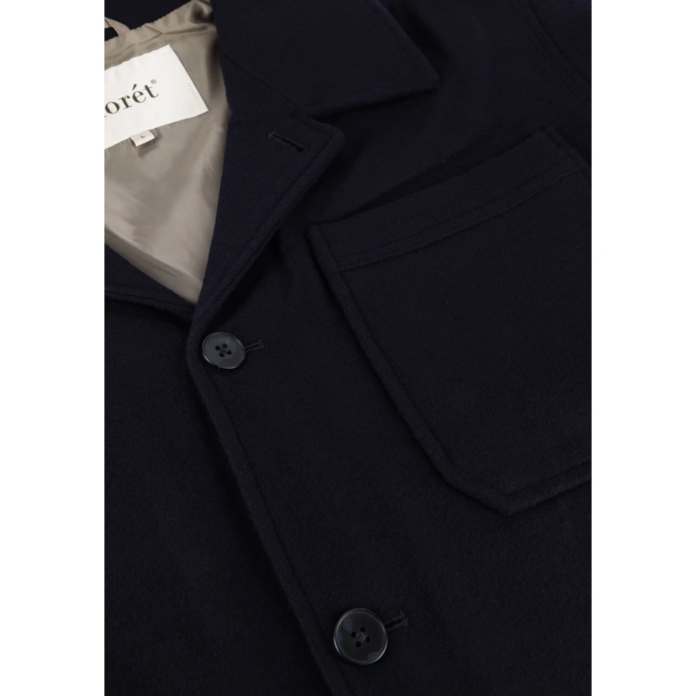 Forét Lodge Wool Jacket voor Heren Blue Heren
