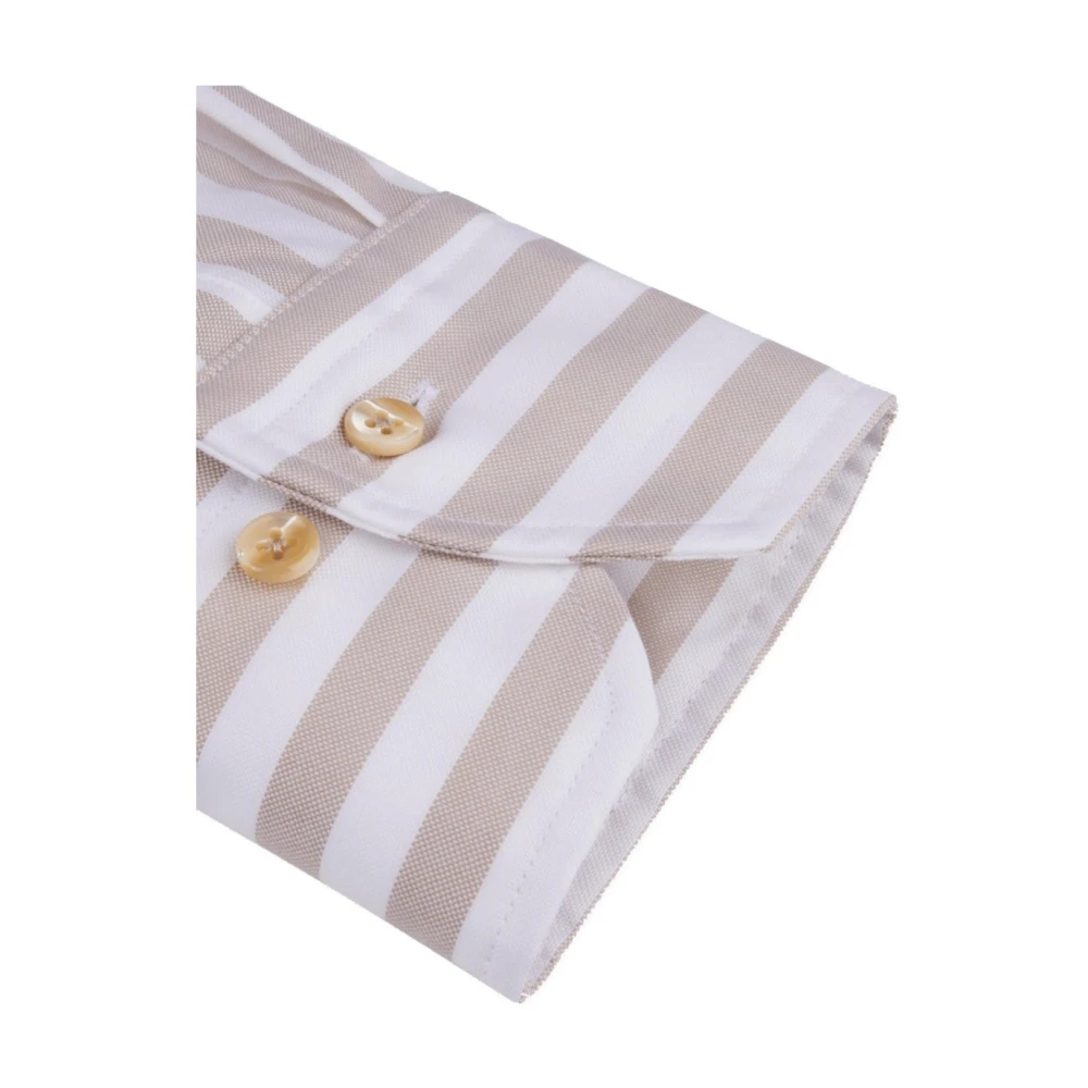 Stenströms Gestreept Oxford Overhemd met Button Down Kraag Multicolor Heren