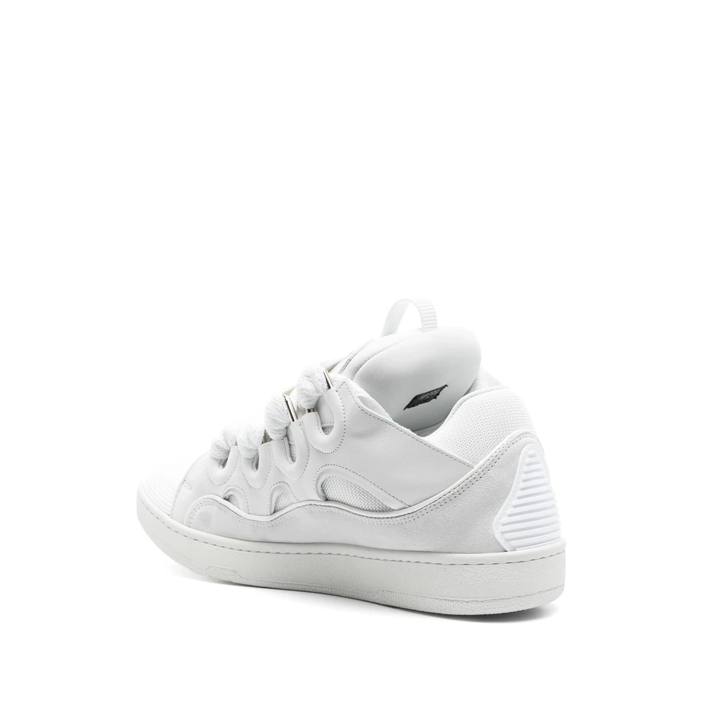 Lanvin Lace-Up Sneaker met Gewatteerd Design