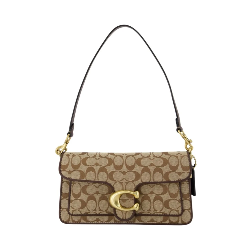 Coach Donna Marrone Borsa A Spalla Tabby 26 In Jacquard Signature - Immagine 2
