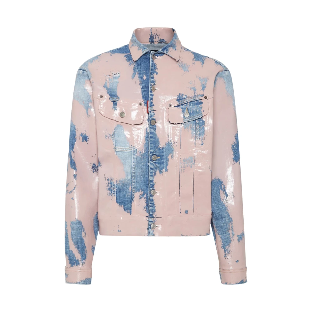 Jackets > Denim Jackets - - Dsquared2 - Modalova
