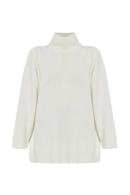 Cashmere High-Neck Sweater