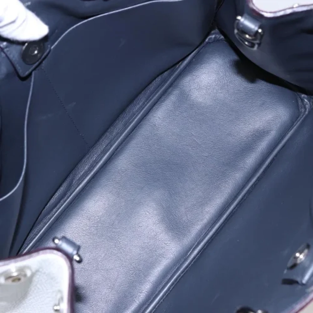 Dior Vintage Pre-owned Leather dior-bags White Dames