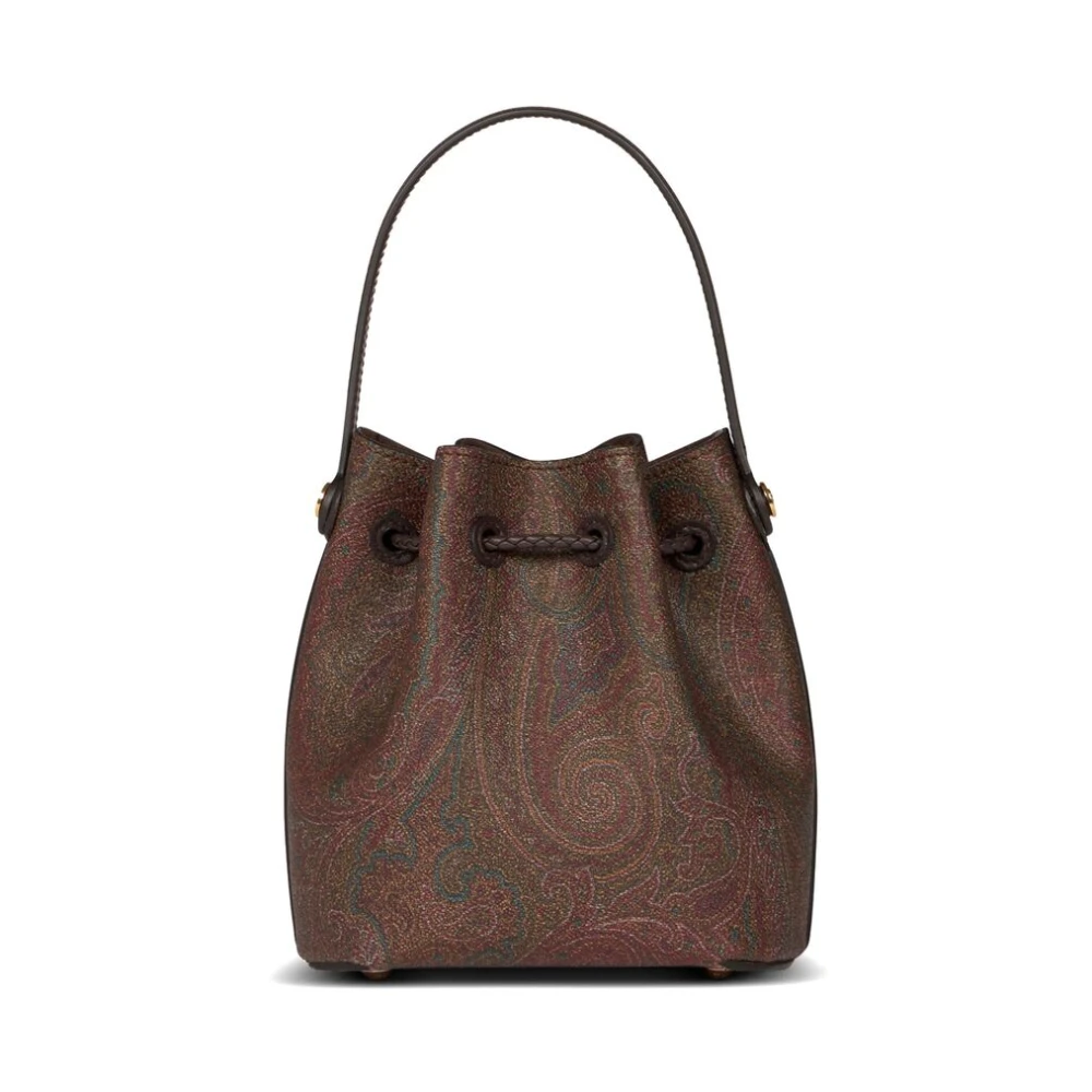 ETRO Bruine Trekkoordtas met Handvat Brown Dames