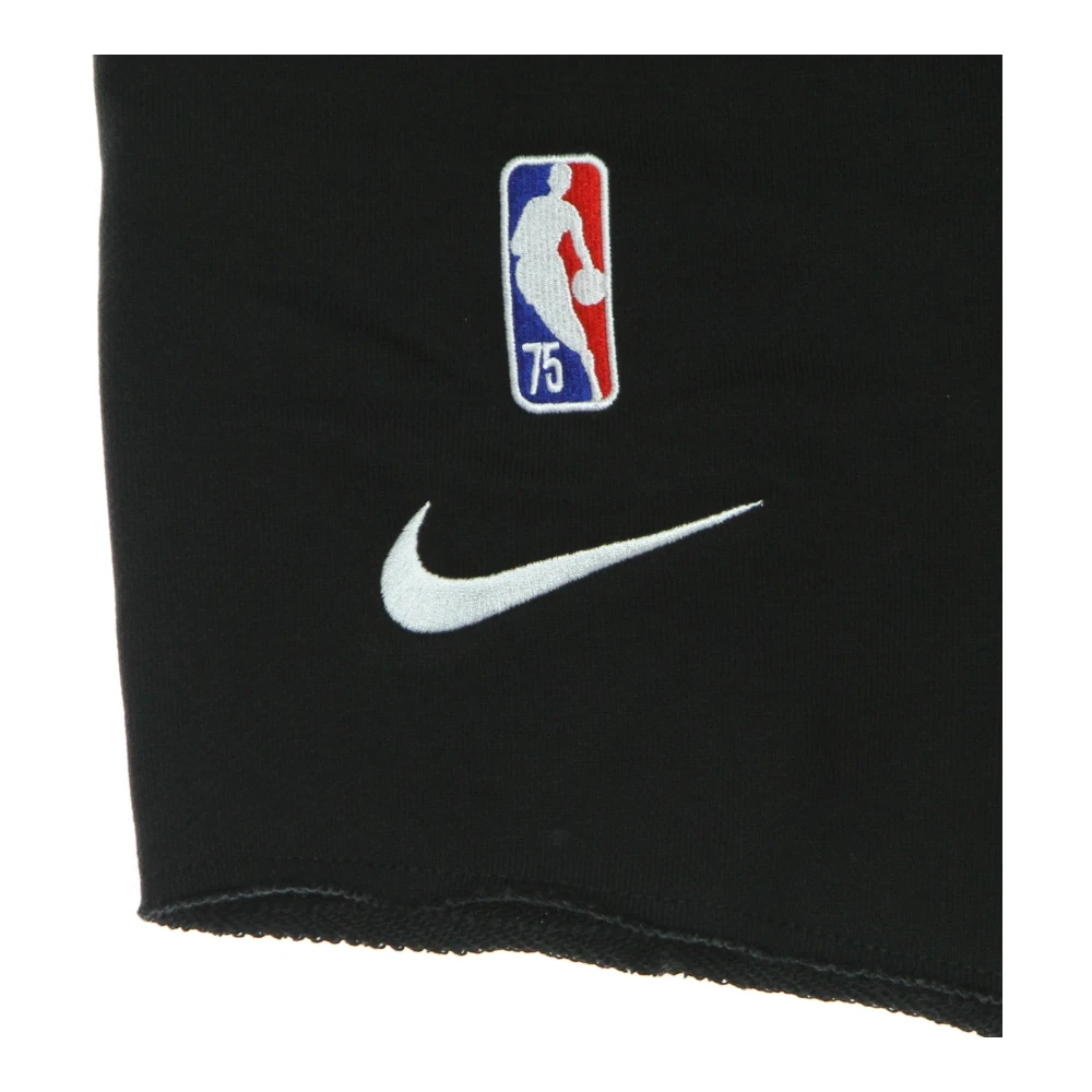 Nike NBA Courtside Fleece Shorts 75th Anniversary Black Heren