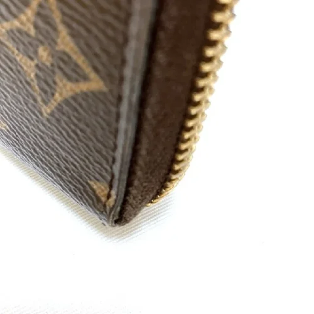 Louis Vuitton Vintage Pre-owned Canvas wallets Brown Dames