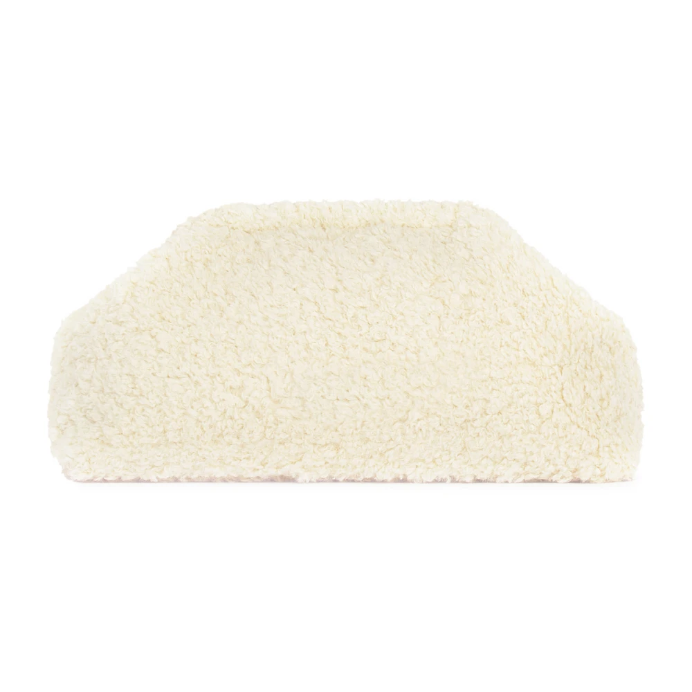 Kazar Studio Bont clutch tas in lichte kleur White Dames