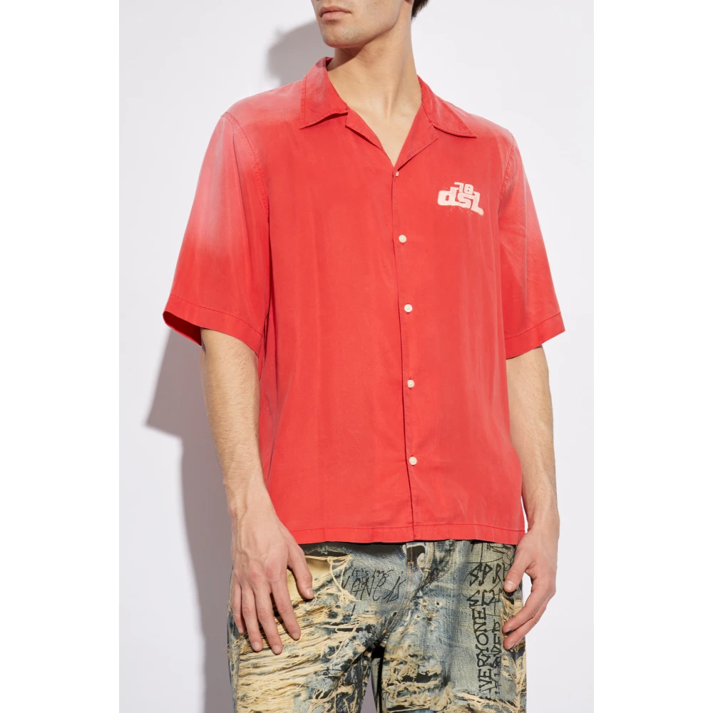 Diesel Shirt S-Elly Red Heren
