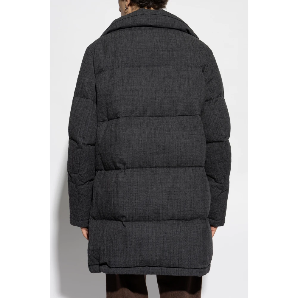 Yves Salomon Donsjack met bontvoering Gray Heren