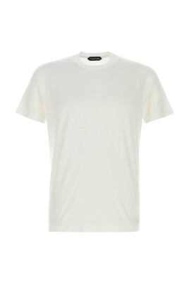white-lyocell-blend-t-shirt