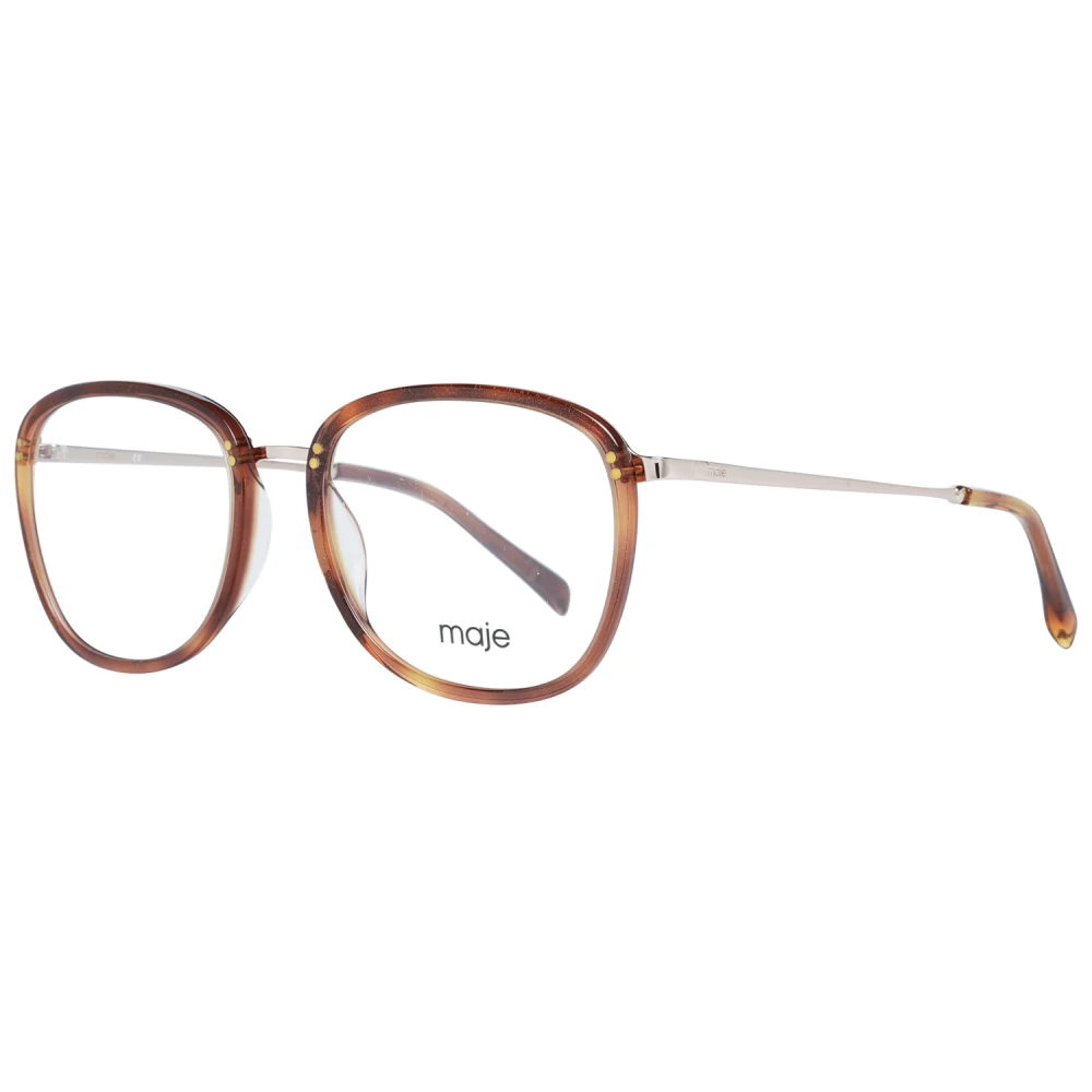 Maje Bruine Dames Ovale Optische Brillen Brown Dames