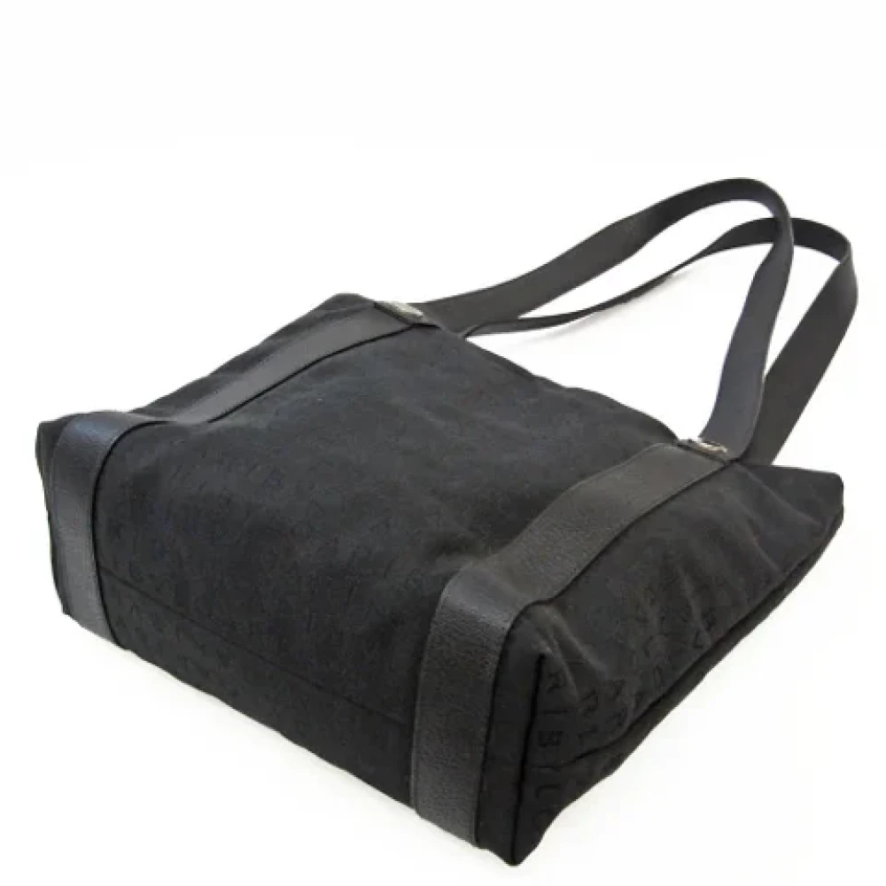 Bvlgari Vintage Pre-owned Leather totes Black Dames
