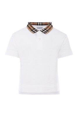 polo-blanc-manches-courtes