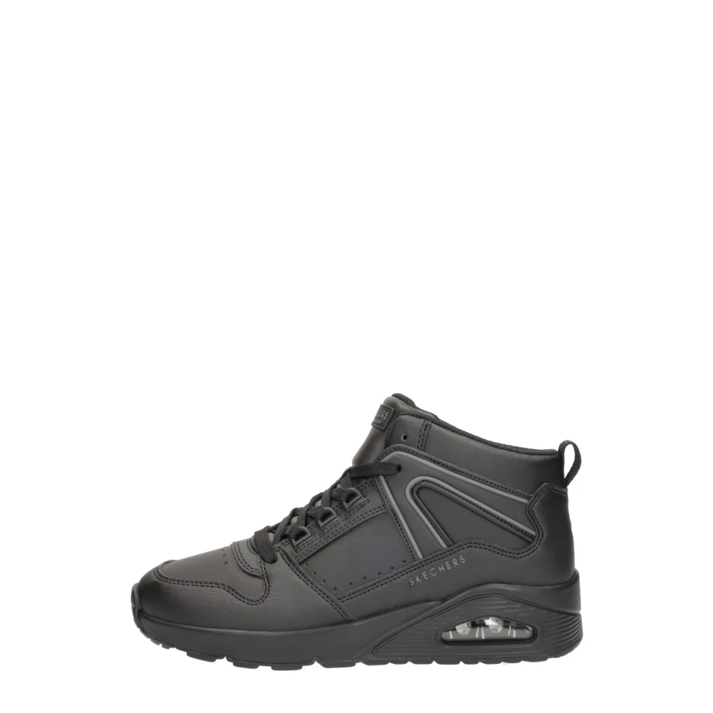 Skechers Uno Dames Schoenen Zwart