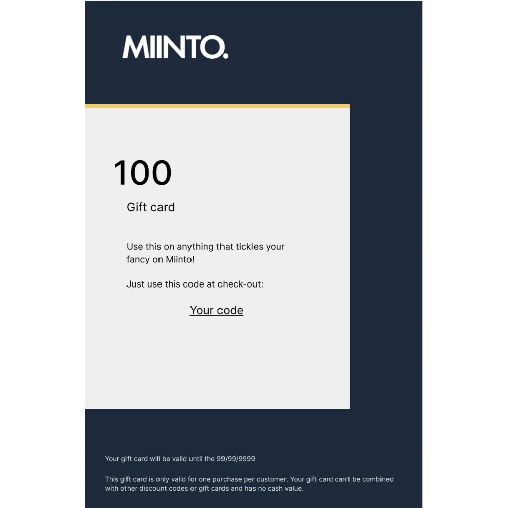 Miinto E-giftcard
