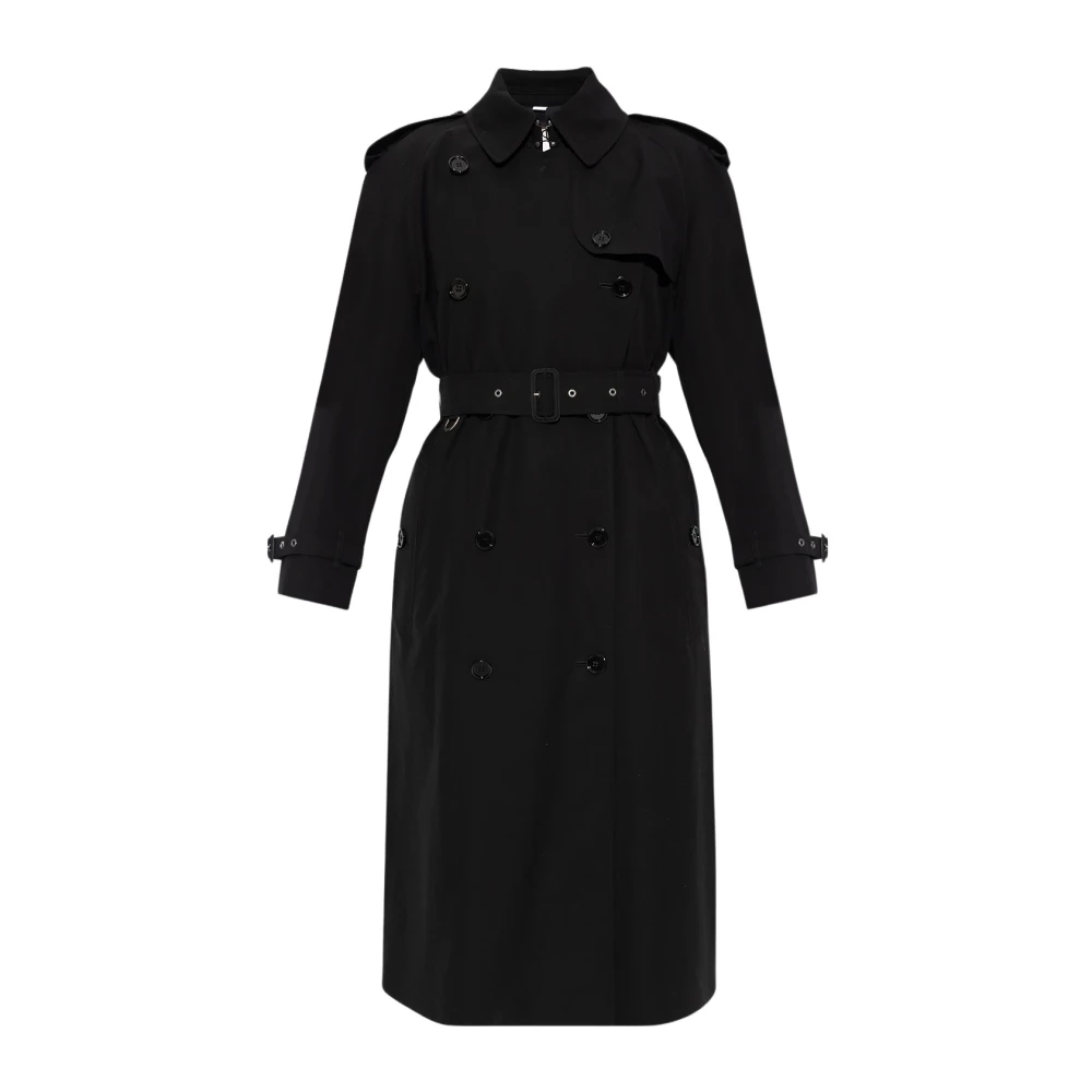 Burberry Bomull trenchcoat Black, Dam