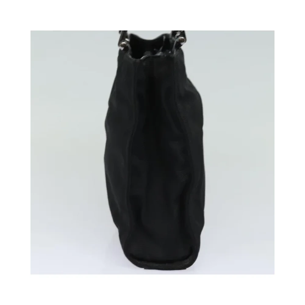 Gucci Vintage Pre-owned Nylon handbags Black Dames