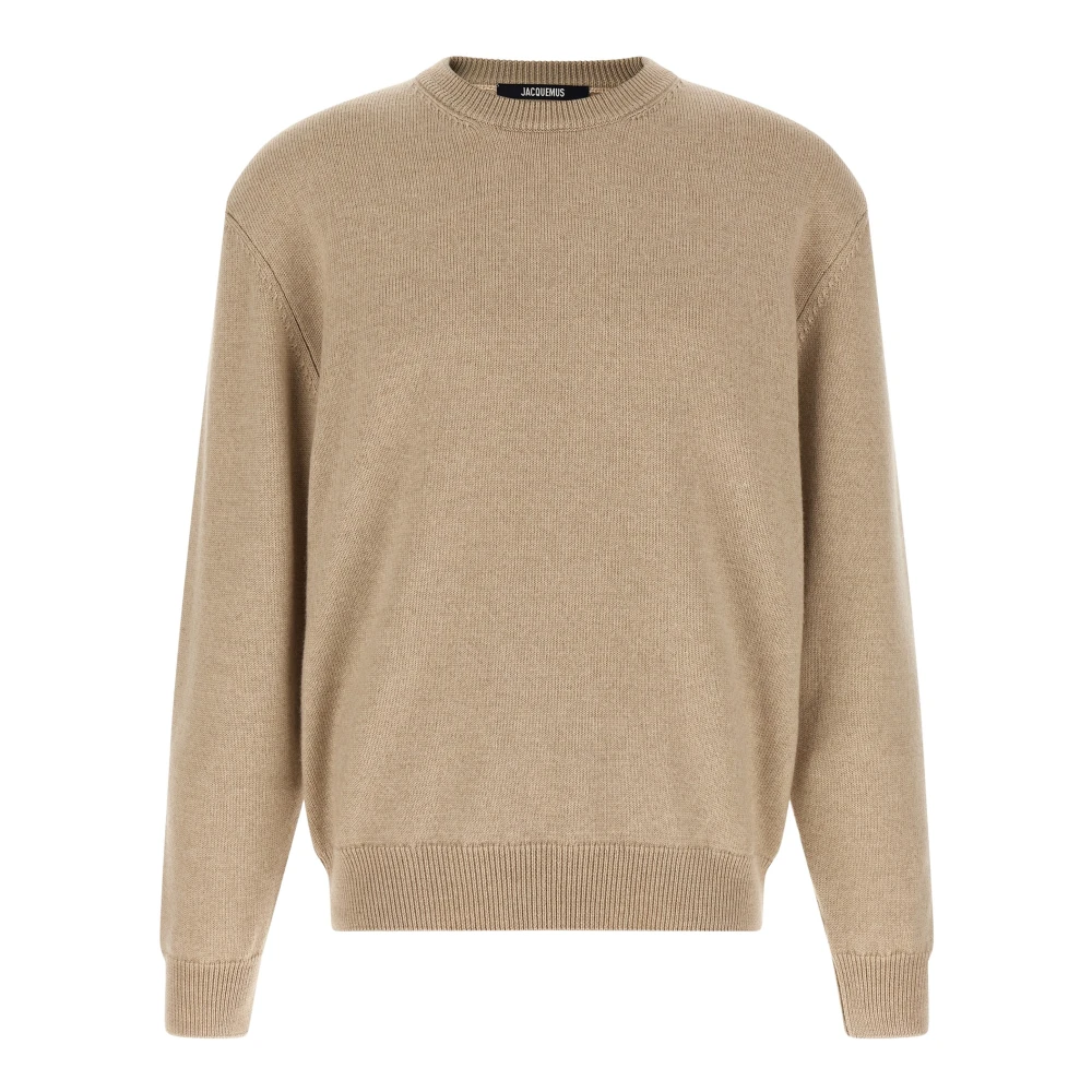 Jacquemus Uomo Beige - Maglia Moulin - Knitwear - L - Immagine 4