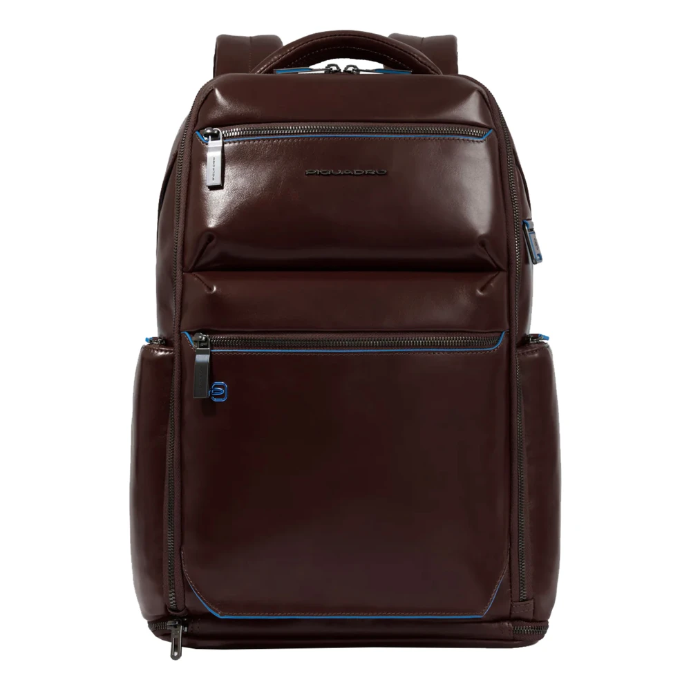 Piquadro Stijlvolle Rugzak voor Modern Gebruik Brown Unisex