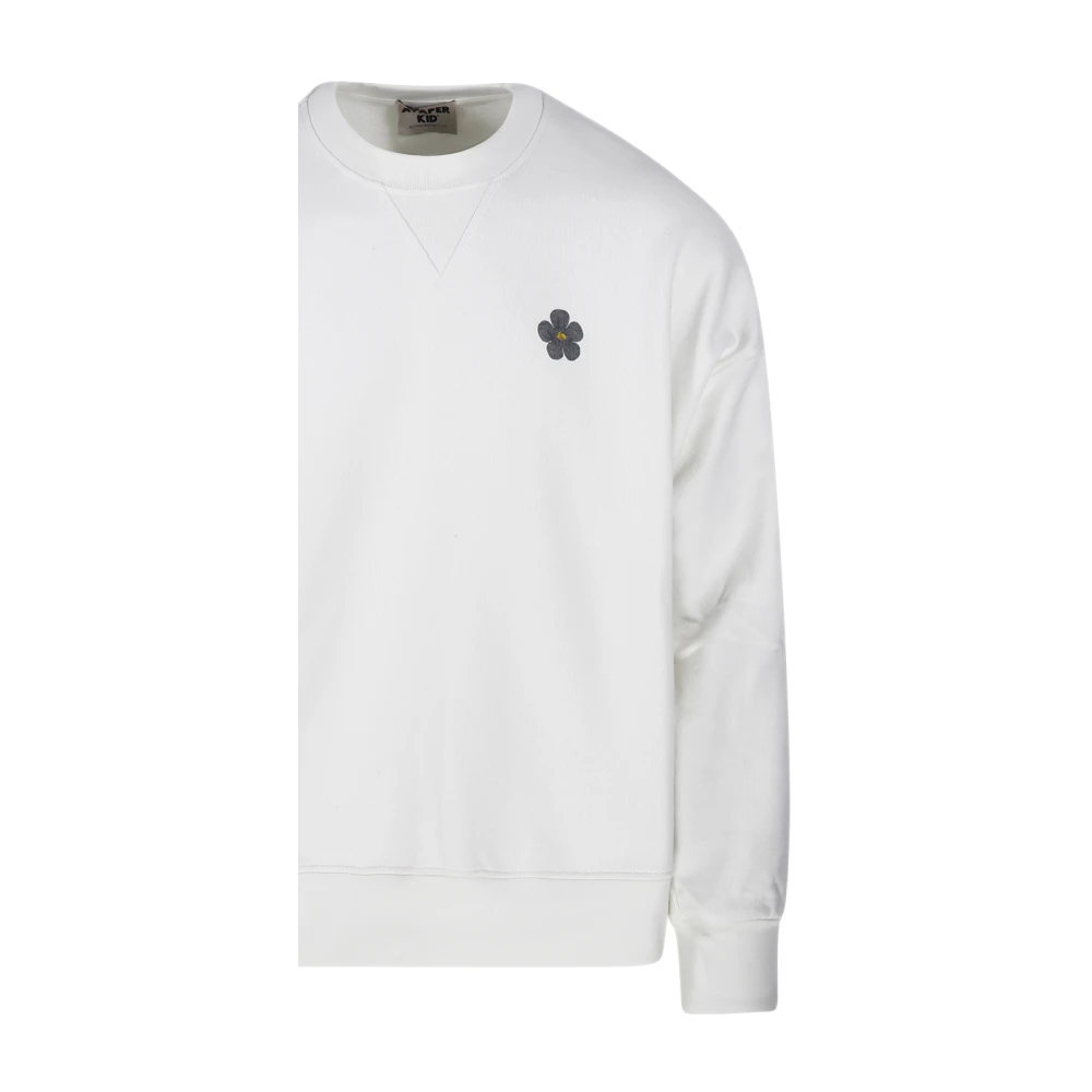 A Paper Kid Crème Sweatshirt White Heren