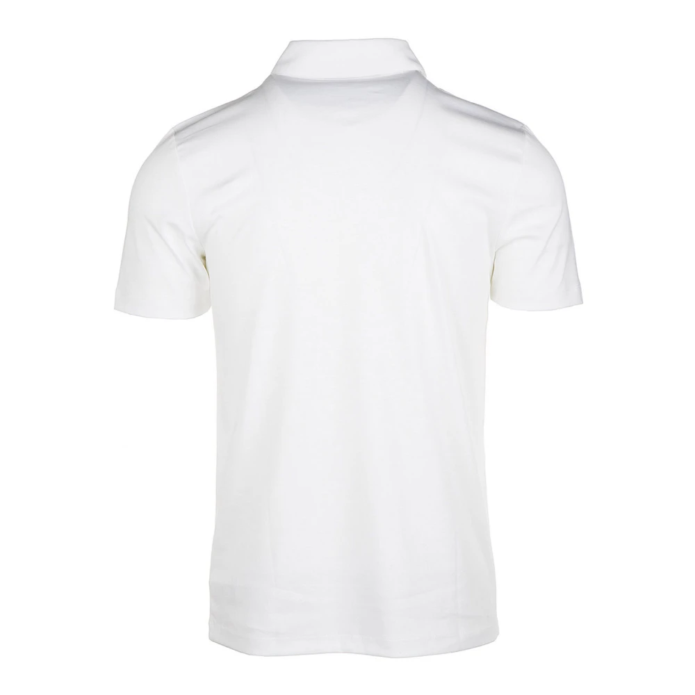 Michael Kors Effen Logo Polo Shirt White Heren