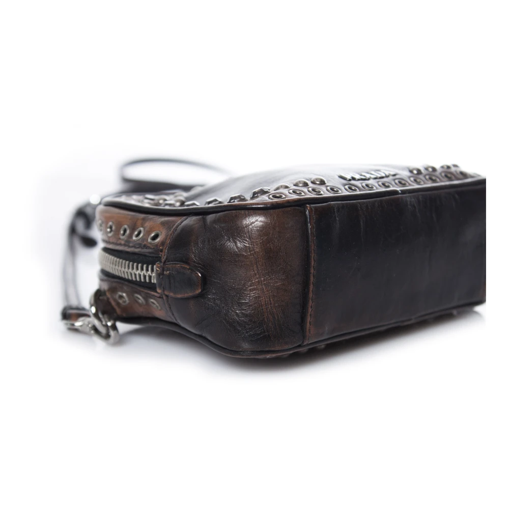 Prada Vintage Tweedehands tas Brown Dames