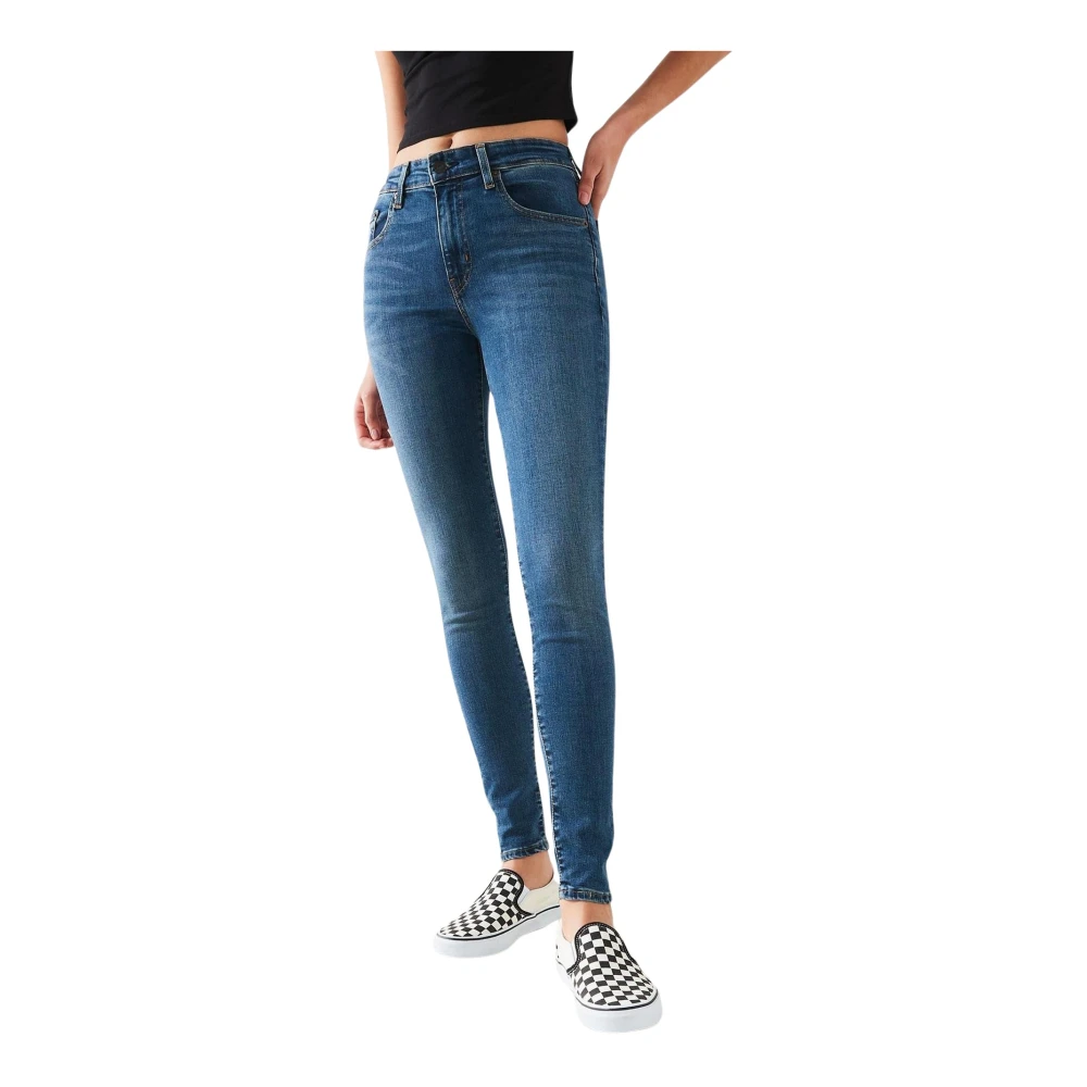Levi's Skinny Jeans Blue Dames