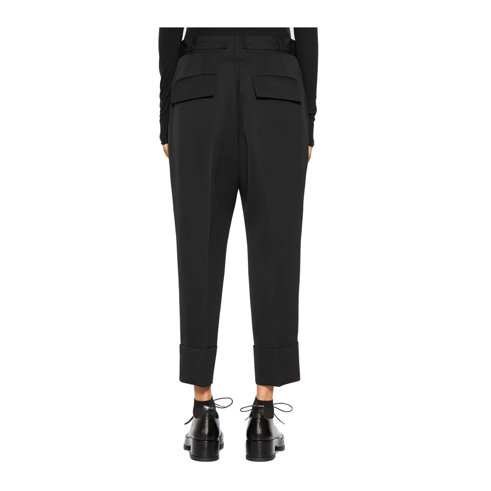 Sapio Wollen N9 Broek Black Dames