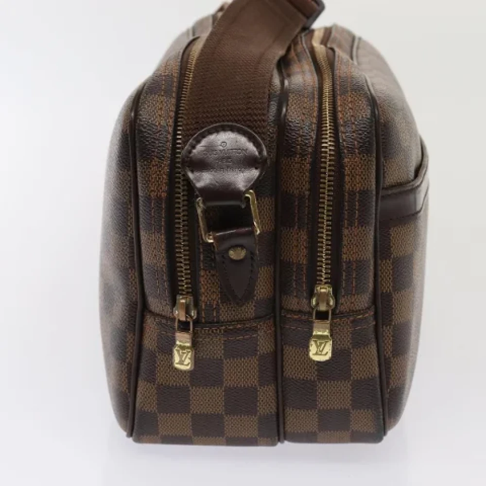 Louis Vuitton Vintage Pre-owned Canvas shoulder-bags Brown Dames