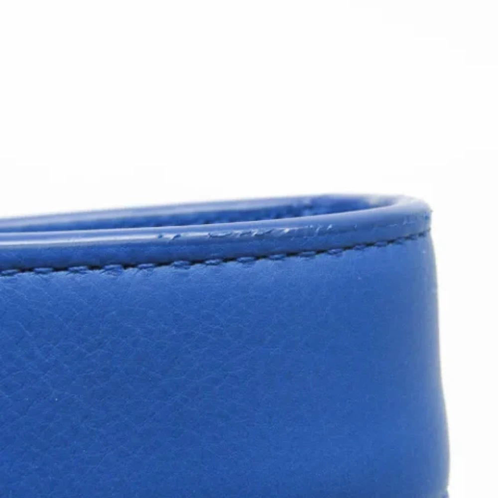 Bottega Veneta Vintage Pre-owned Leather totes Blue Dames