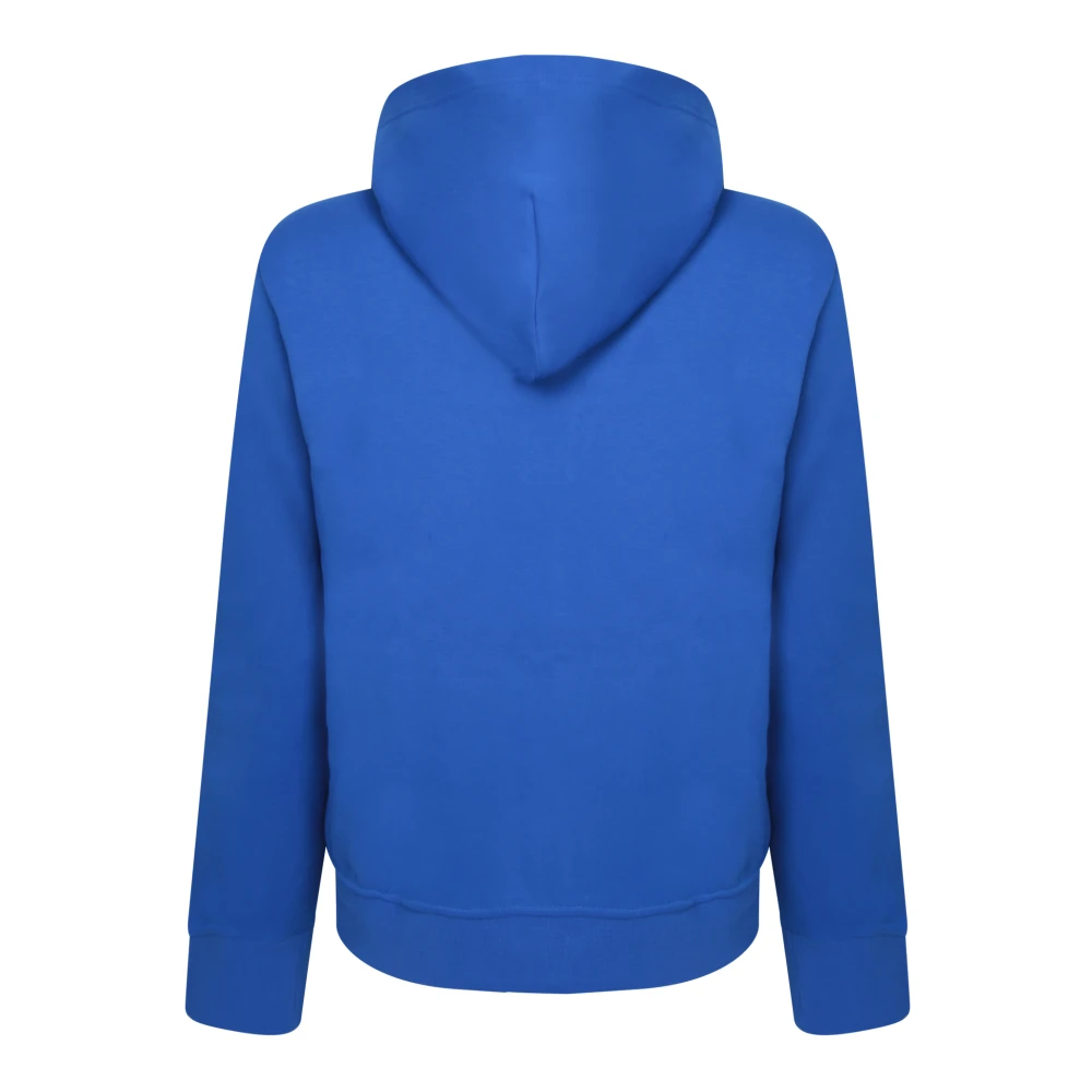 Polo Ralph Lauren Moderne Zip Hoodie met Geborduurd Logo Blue Heren