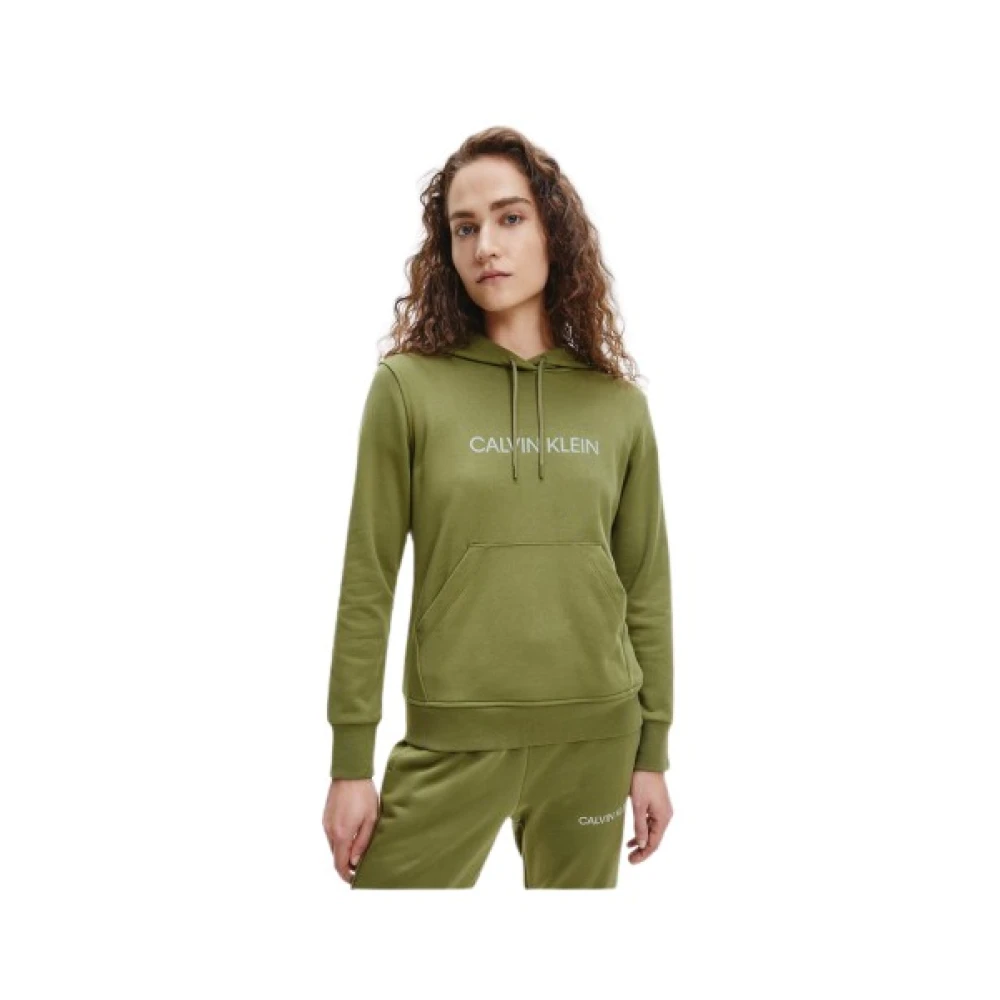 Calvin Klein Sweatshirt 00Gwf1W311_Caq Green Dames