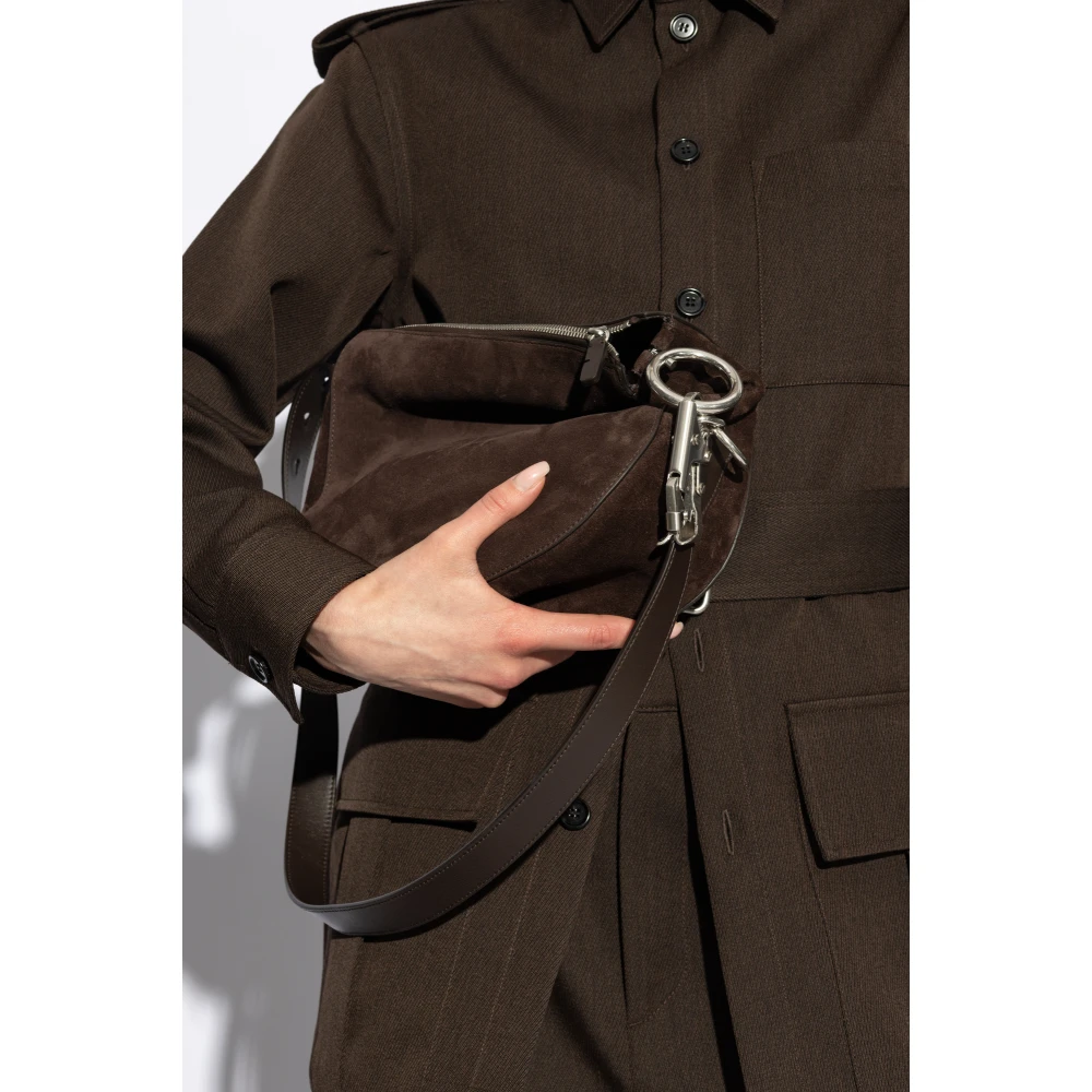 Burberry Ridder Kleine Schoudertas Brown Dames