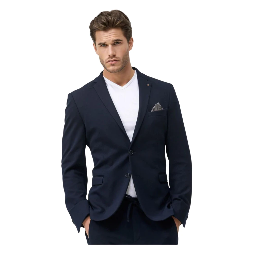 Zuitable Klassieke Navy DiNorris Blazer Blue Heren