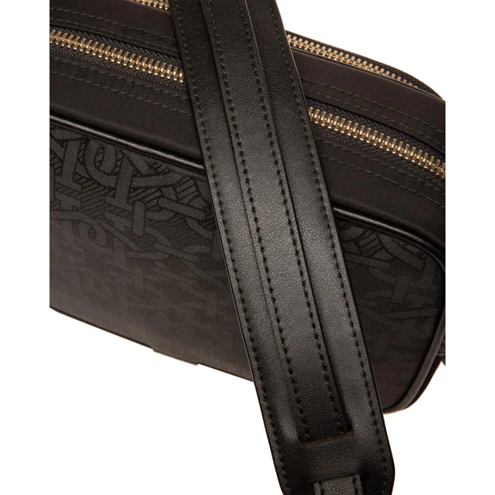 Bally Logo Mini Schoudertas Black Dames