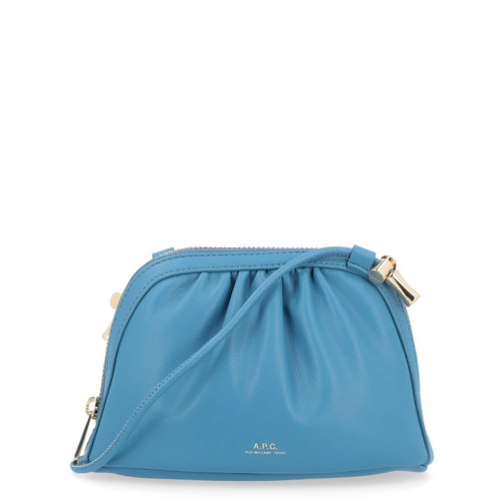 A.p.c. Ninon Kleine Portemonnee Tas Blue Dames