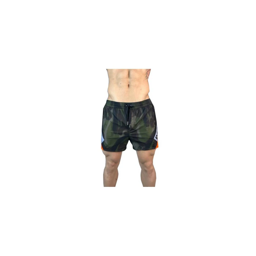 Dsquared2 Heren Camouflage Zwembroek Green Heren