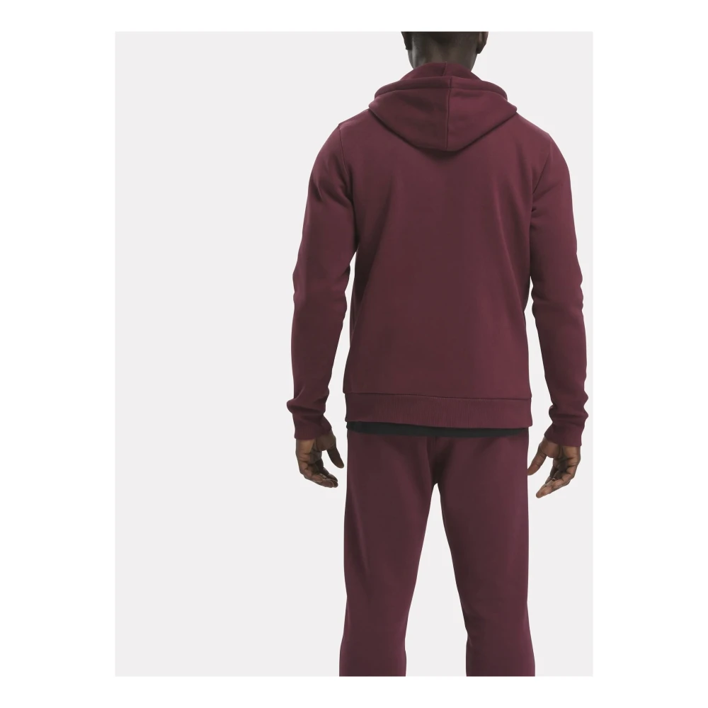 Reebok Logo Linkerborst Modetee Brown Heren